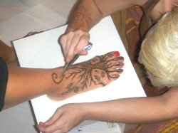 Orlando henna studio in College Park. Professional henna tattoos in Orlando