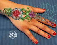 Learn what you need to know to do a henna party or fundraising event in this henna class.